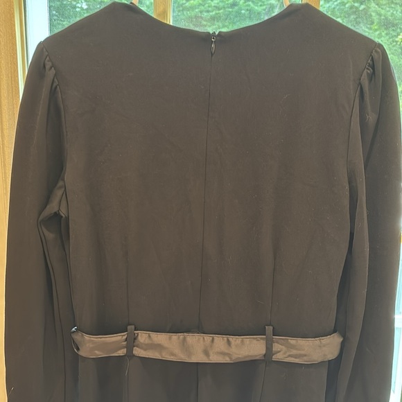 J McLaughlin Black Wrap jumpsuit with V-Neck - Picture 5 of 13